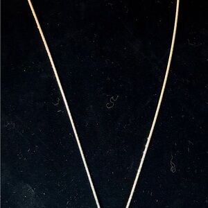 Vintage Dana Buchman Silver Plated Circular Rope Pendant 40” Inches Lot# 23